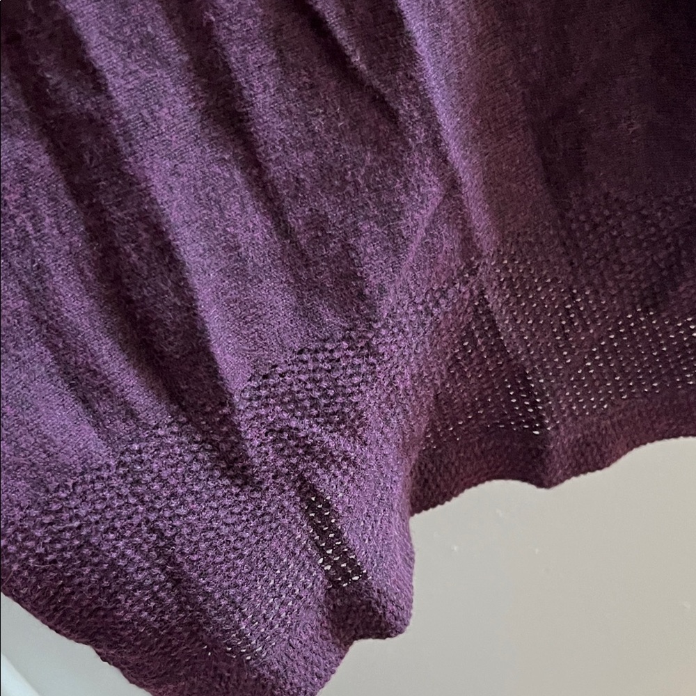 4 / $15 Victoria's Secret Deep Purple Knit Top - Picture 9 of 10